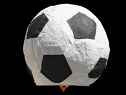 Sky lantern football black