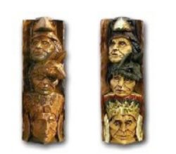 Indianer Totem K339B