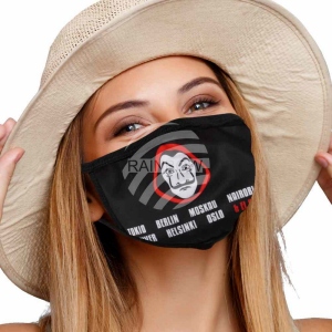 Respirator mask with motif AM-139