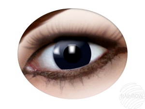 Kontaktlinsen Fun Karneval schwarz 01