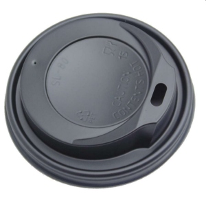 Taza de caf To Go 0.2l tapa negra 1000 piezas