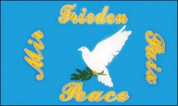 Flag Peace dove 1