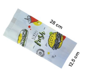 Greaseproof paper folding bags, Always Fresh, 1000 pieces