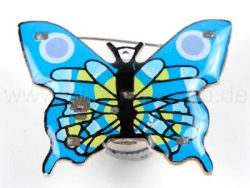 Flashing magnet butterfly