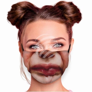 Verstellbare Motivmaske mit Motiv AM-261