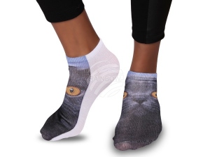 Motiv-Socken Katze SO-21