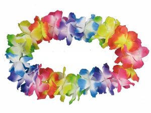 Naszyjnik hawajski kwiat Maxi Multicolor