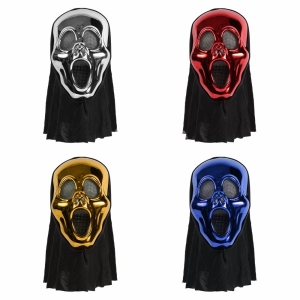 Karnevalsmaske Totenkopf Set MAS-36