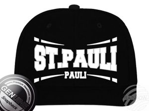 Snapback Cap Basecap St.Pauli schwarz