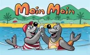 Fahne Moin Moin Urlaub