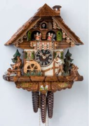 Cuckoo Clock 1 days music dancers  6752T