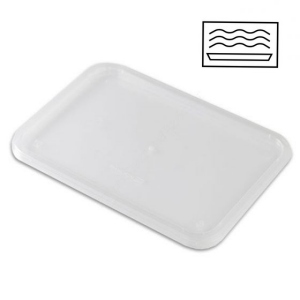PP Pokrywka miski 17x12xcm przezroczysta do 500ml-1000ml 100 szt