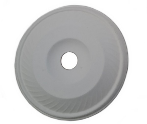 Tapas de bagazo ecolgico para vasos de papel 0,3l-0,4l blancas 