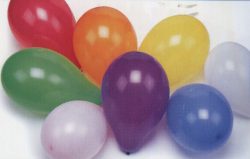Luftballons 031 cm  bunt