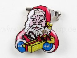 Blinky Magnet Anstecker Weihnachtsmann