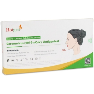 Prueba rpida de antgeno Hotgen Corona Sars Cov 2 CST-002