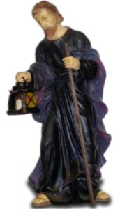 Weihnachtskrippe Figur Josef Modell 90