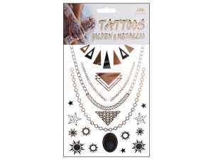 Temporre Tattoos Fake Tattoo metallic MT70