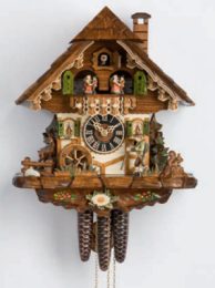 Cuckoo Clock 1 days music dancers  6755T