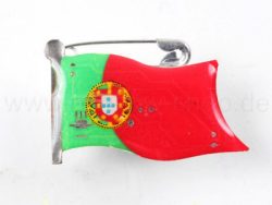 Blinky Magnet Anstecker Flagge Portugal