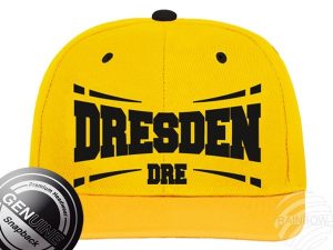 Snapback Cap Basecap Dresden gelb