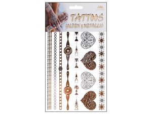 Temporre Tattoos Fake Tattoo metallic MT85