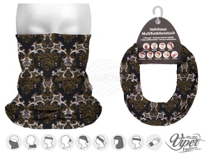 Multifunctional cloth 9 in 1 Multi-purpose scarf Floral pattern 