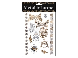 Temporary Tattoos Fake Tattoo metallic MT44