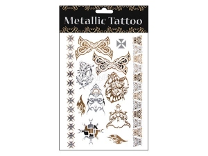 Temporre Tattoos Fake Tattoo metallic MT44