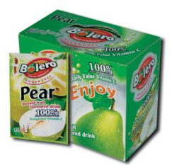 Bolero fruit beverage powder pear