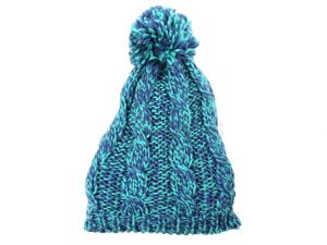 Strickmtze Pom Pom Beanie Modell 50c