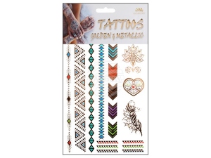 Temporre Tattoos Fake Tattoo metallic MT74