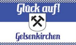 Fahne Gelsenkirchen Gl�ck