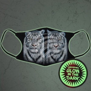 Respirator mask with motif Glow in the dark MASK-032