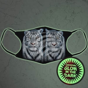 Mscara de respirador con motivo Glow in the dark MASK-032