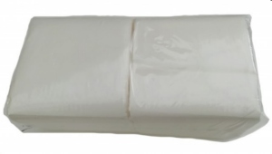 Napkins 1 ply 1/4 fold white 4500 pieces