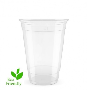 Bio PLA Clear Cup 450ml 16oz  95mm