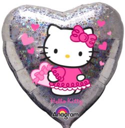 Foil balloon Hello Kitty Holografic