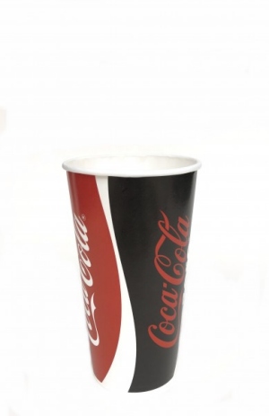 Coca Cola Pappbecher 400 ml 1000 Stck