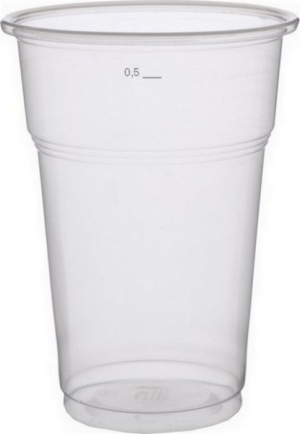 Trinkbecher Bubble Tea Transparent 500ml 200 Stck