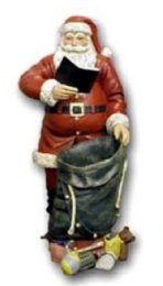 Santa Claus with a book K194A