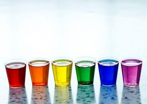 Shot glasses PS plastic 2 cl with calibration mark 1000 pieces