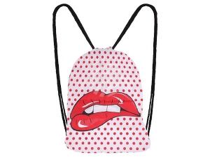 Rucksack Tasche Turnbeutel Heisse Lippen