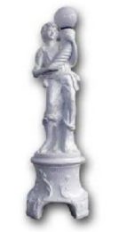 Statue Junge mit Horn K169C