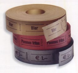 Rollen Gutscheine  1,50