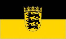 Flag Baden wrttemberg