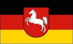 Flaga Dolna Saksonia