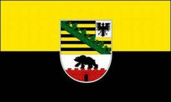 Flaga Saksonia Anhalt