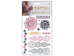 Temporary Tattoos Fake Tattoo metallic MT84