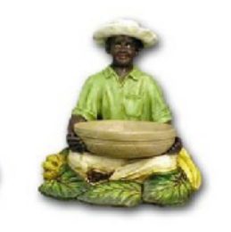 Bananenfarmer mit Schale K512B